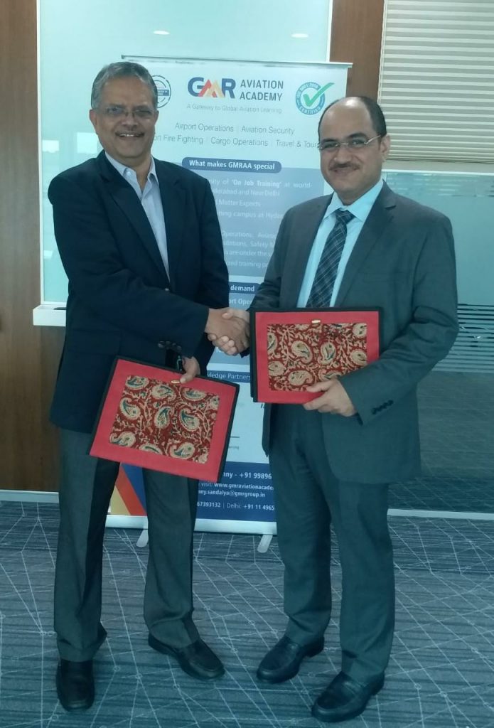 GMR Aviation Academy (GMRAA), signed a Strategic Alliance Agreement with GAA